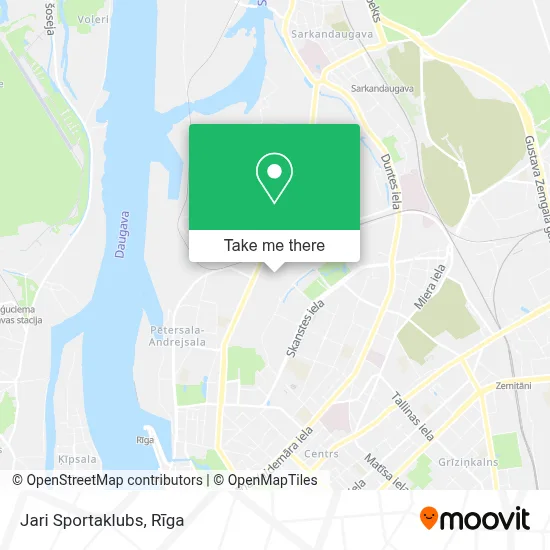 Jari Sportaklubs map