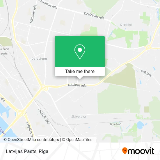 Latvijas Pasts map