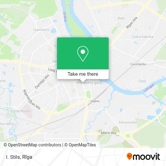 I. Stils map