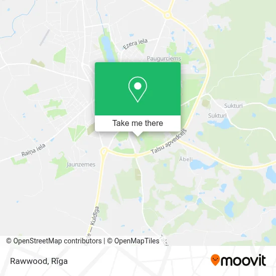 Rawwood map
