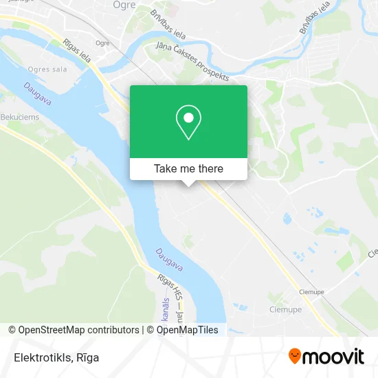 Elektrotikls map