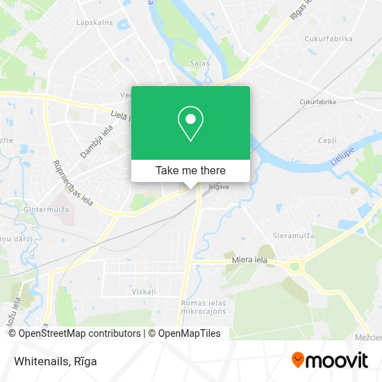 Whitenails map