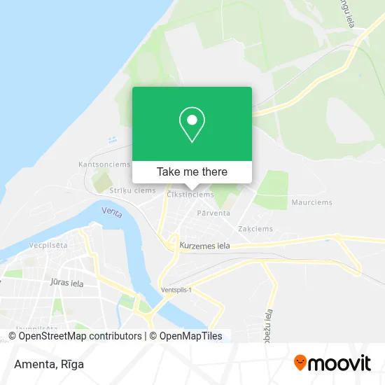 Amenta map