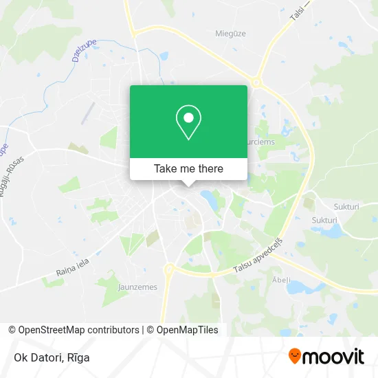 Ok Datori map