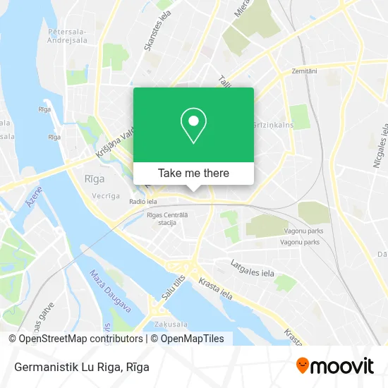 Germanistik Lu Riga map