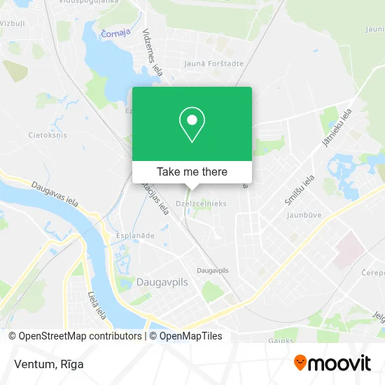 Ventum map