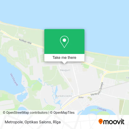 Metropole, Optikas Salons map