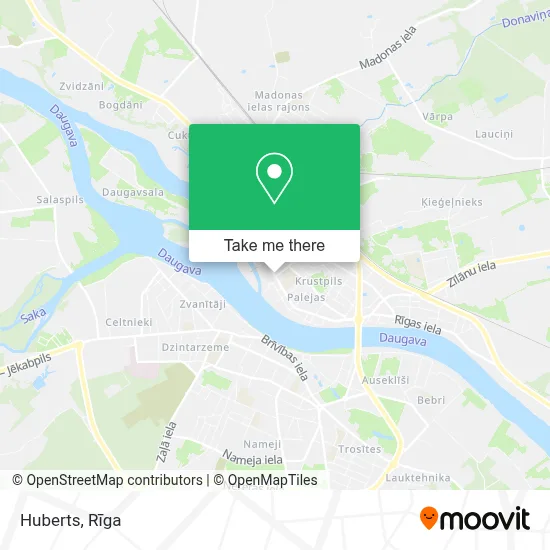 Huberts map