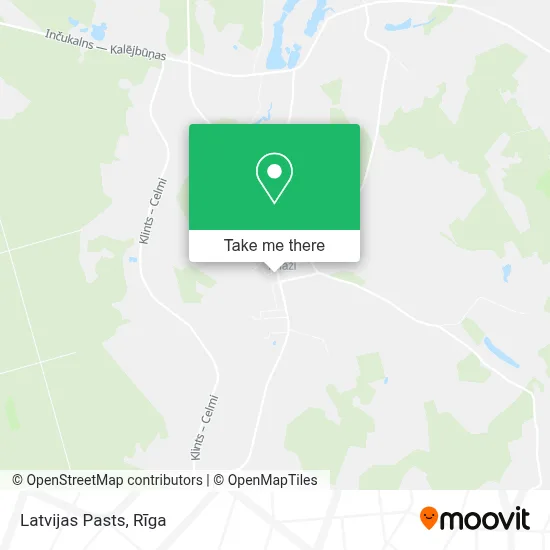 Latvijas Pasts map
