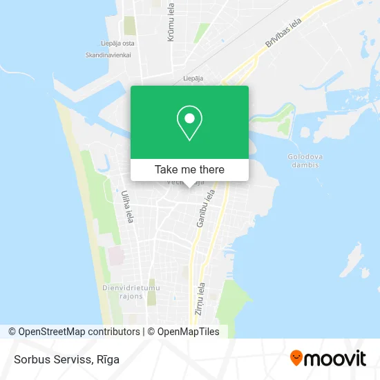 Sorbus Serviss map