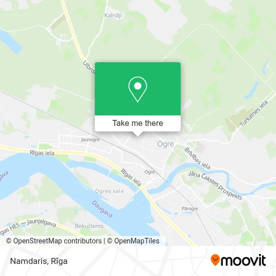Namdaris map