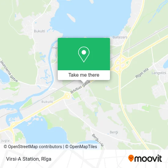 Virsi-A Station map