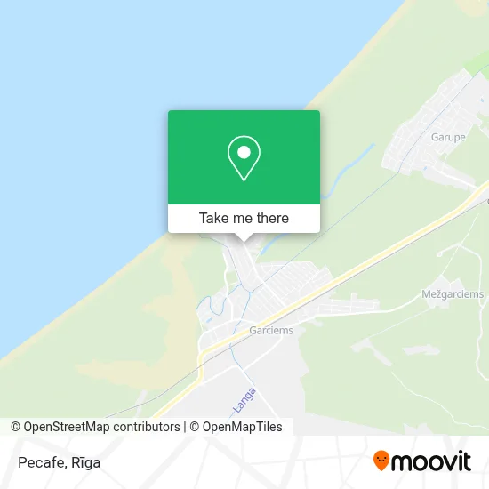 Pecafe map