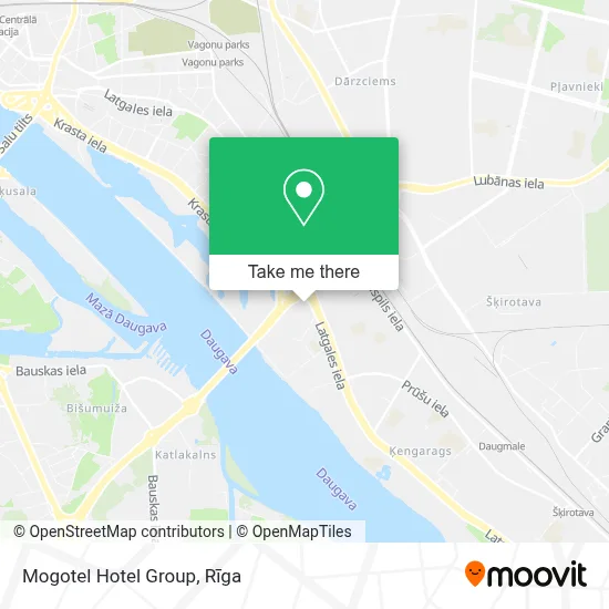 Mogotel Hotel Group map