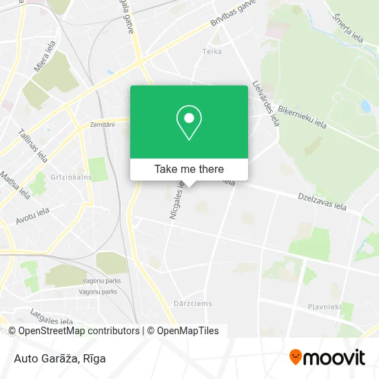 Auto Garāža map