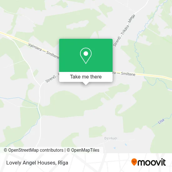 Lovely Angel Houses map