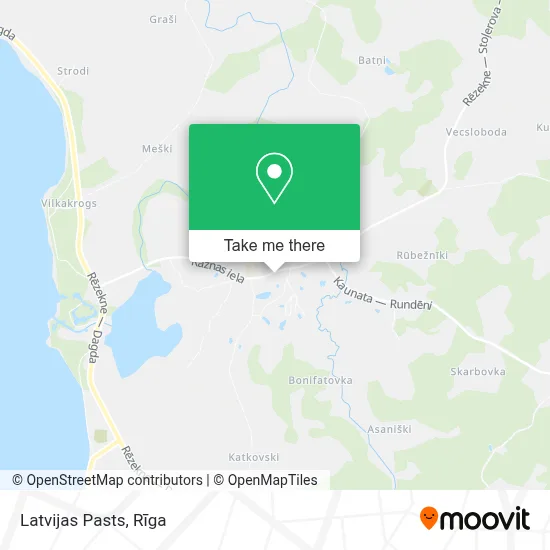 Latvijas Pasts map