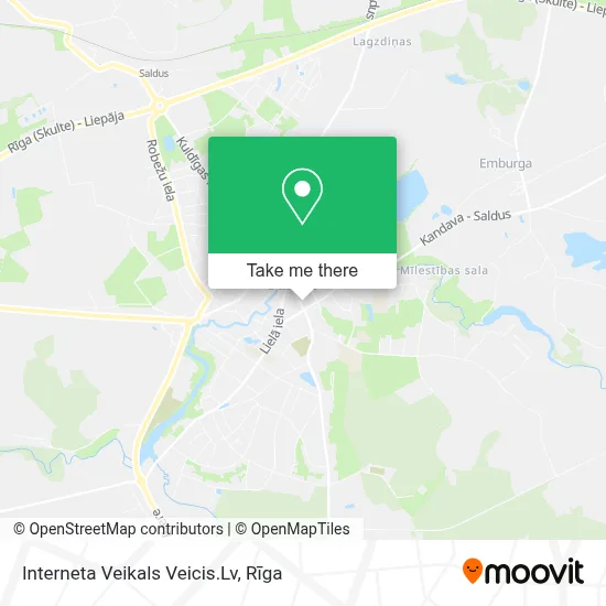 Interneta Veikals Veicis.Lv map