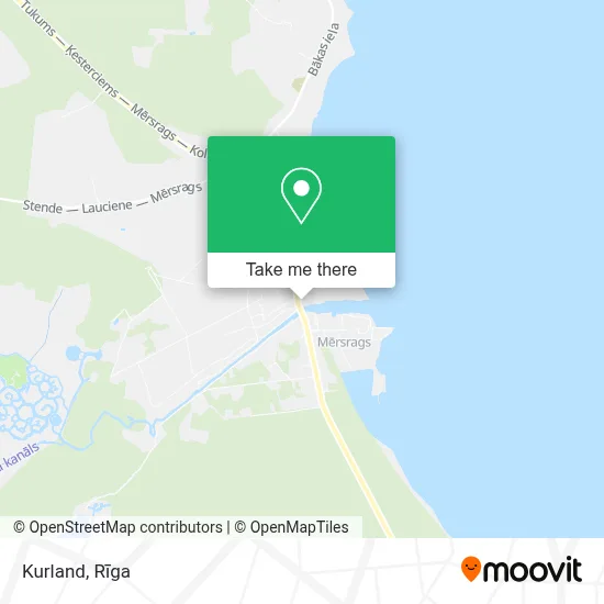 Kurland map