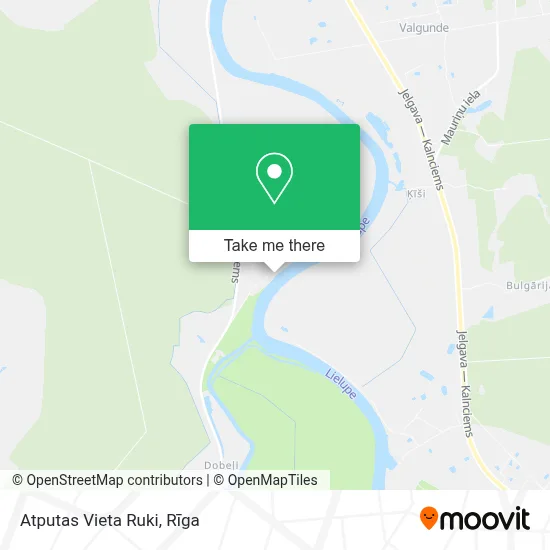 Atputas Vieta Ruki map