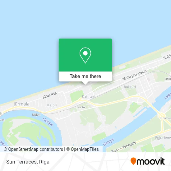 Sun Terraces map