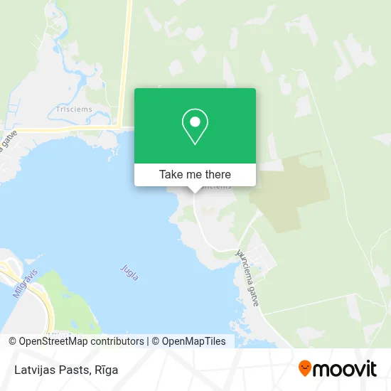 Latvijas Pasts map