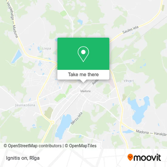 Ignitis on map