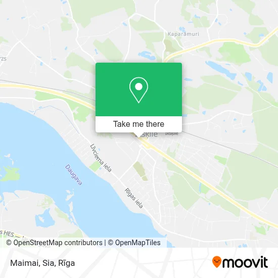 Maimai, Sia map