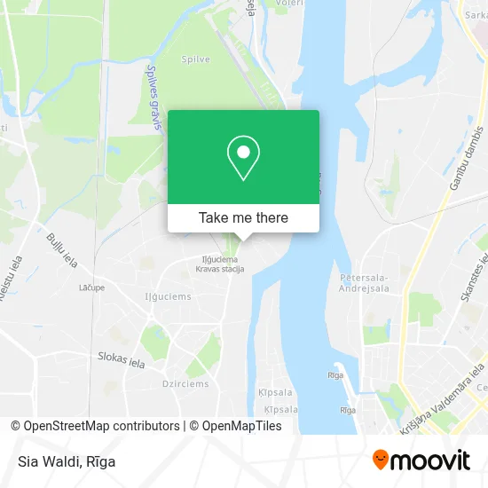 Sia Waldi map