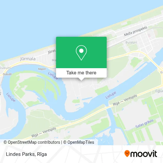 Lindes Parks map