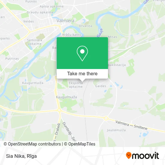Sia Nika map
