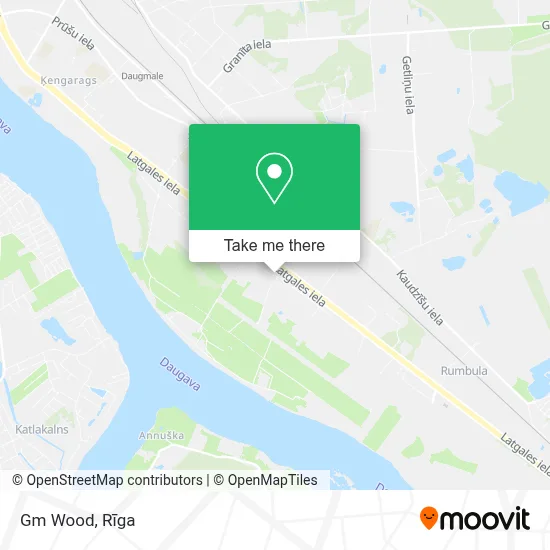 Gm Wood map