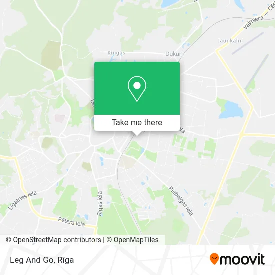 Leg And Go map