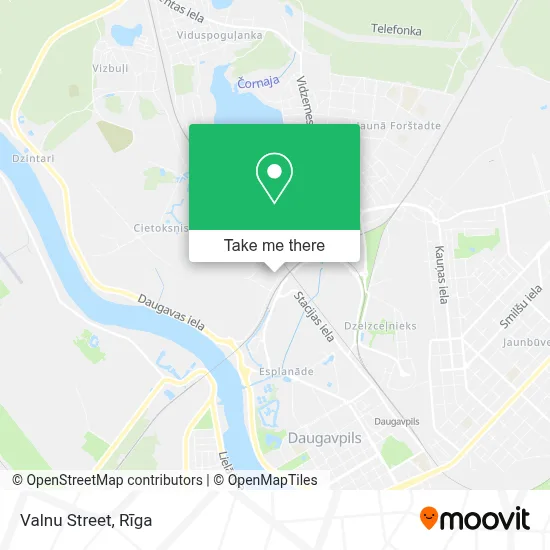 Valnu Street map