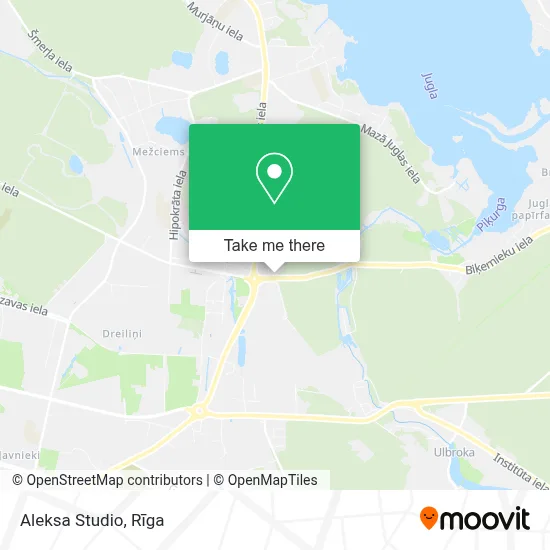 Aleksa Studio map
