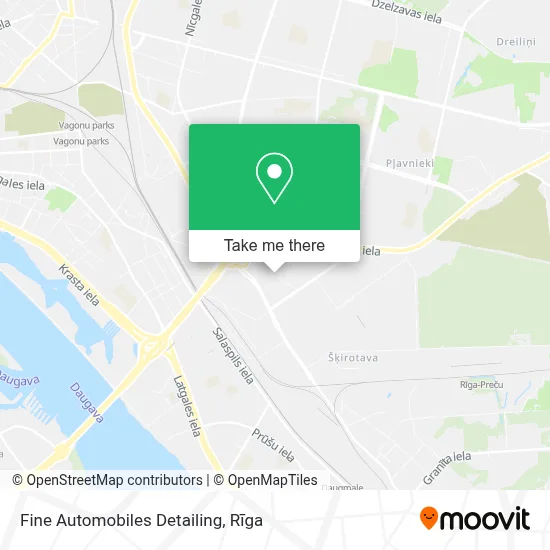 Fine Automobiles Detailing map
