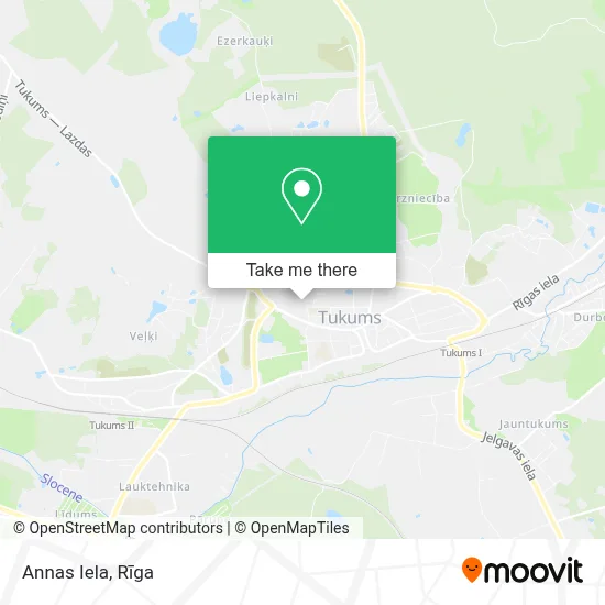 Annas Iela map