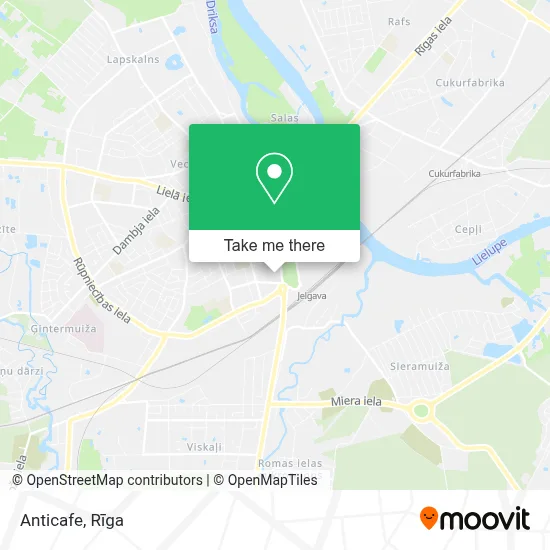 Anticafe map