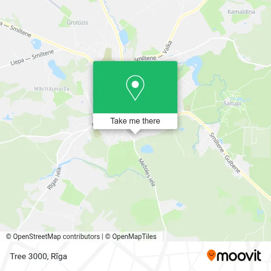 Tree 3000 map