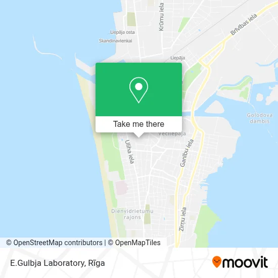 E.Gulbja Laboratory map
