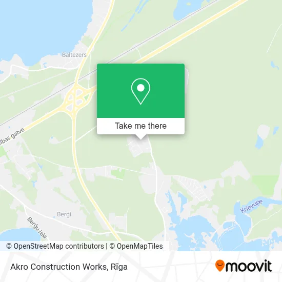 Akro Construction Works map