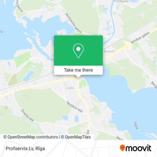 Profservis.Lv map