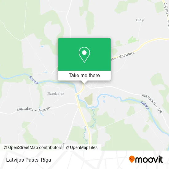 Latvijas Pasts map