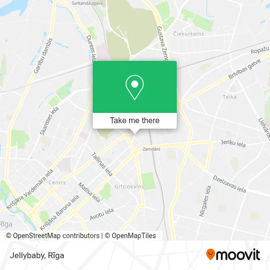 Jellybaby map