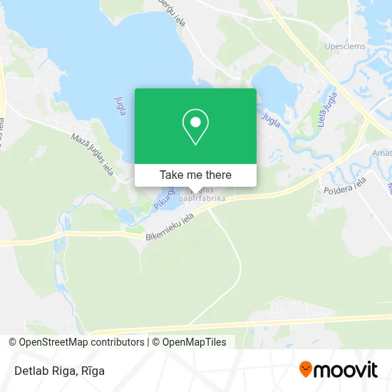 Detlab Riga map