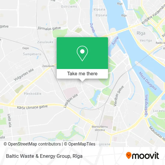 Baltic Waste & Energy Group map