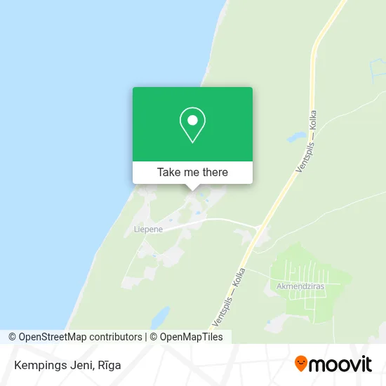 Kempings Jeni map