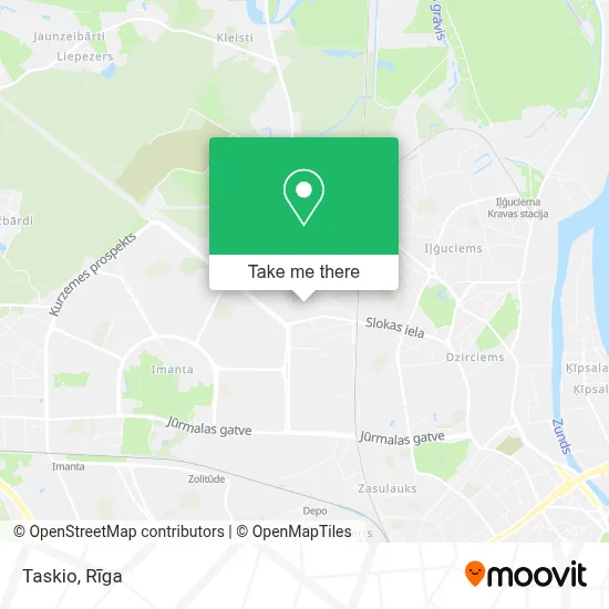 Taskio map