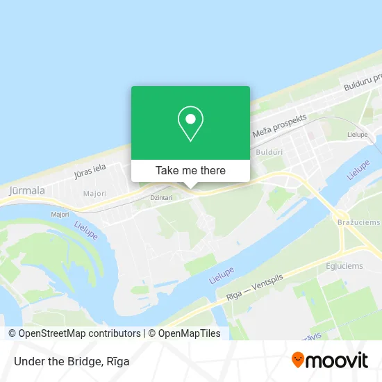 Under the Bridge map