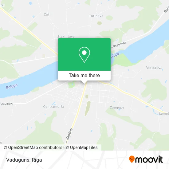 Vaduguns map